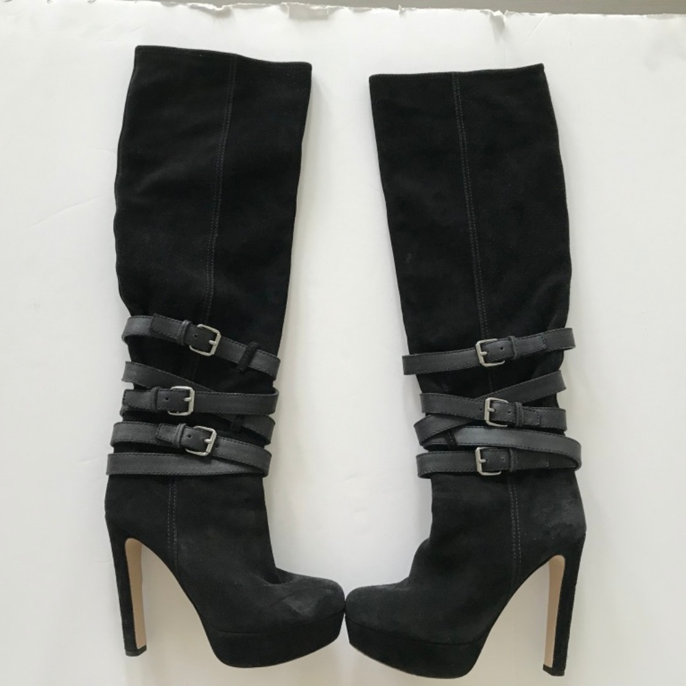 Miu Miu Platform Over The Knee Boots